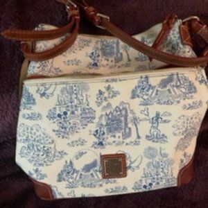 Walt Disney World Toile Letter Carrier Bag by Dooney & Bourke